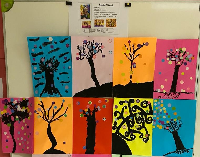 Peintures des enfants