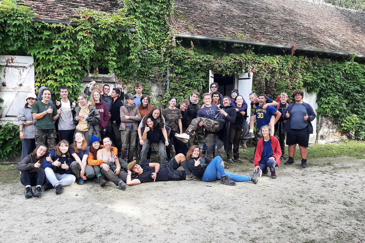 le groupe des bivouaqueurs