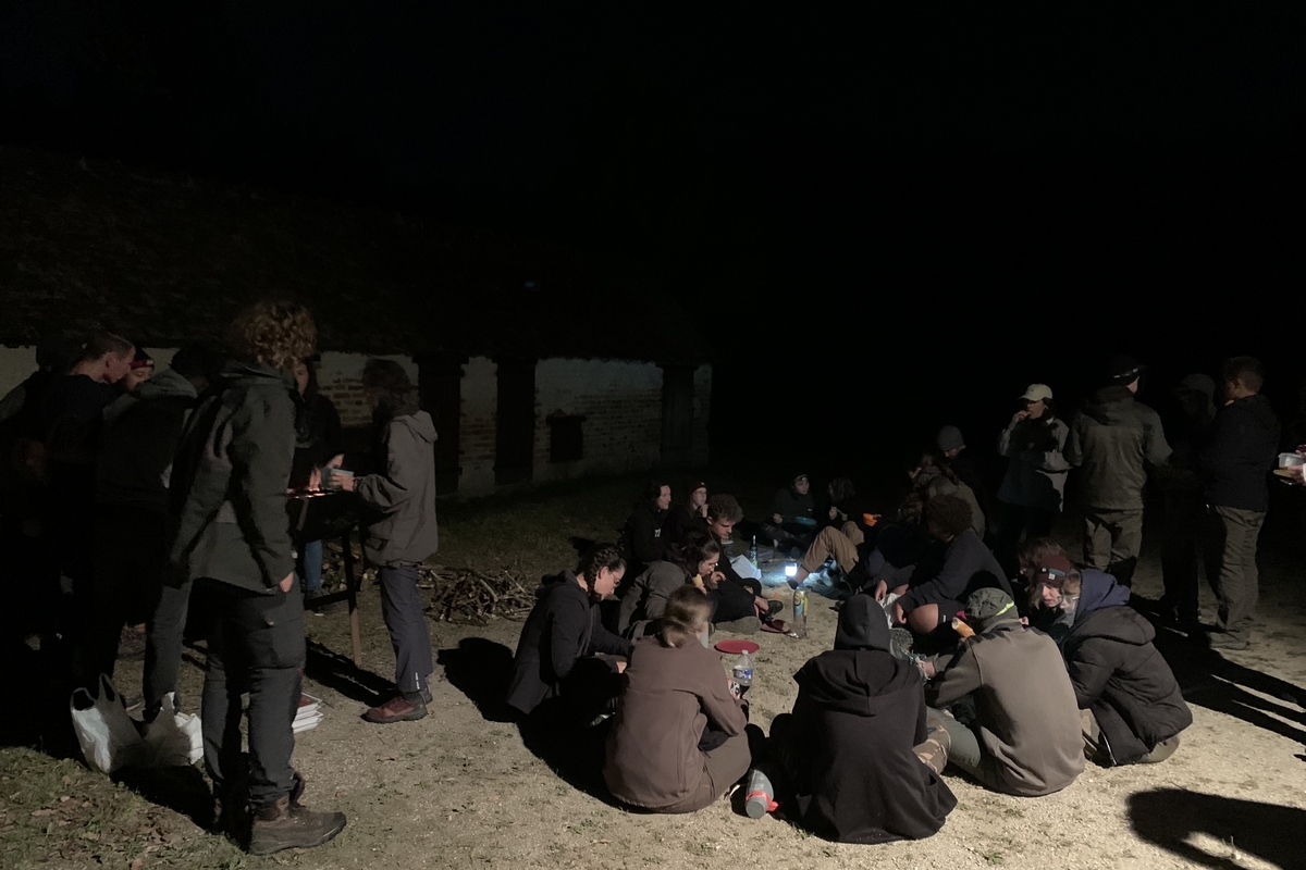 repas à la frontale