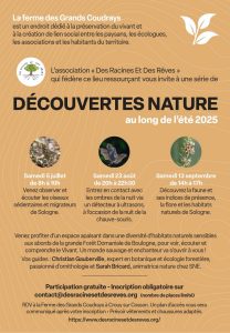 affiche des sorties nature 2025