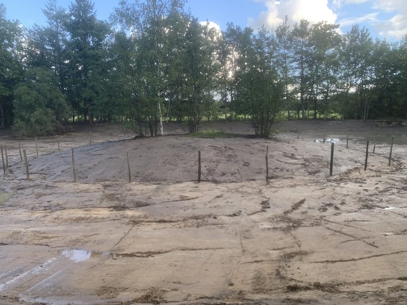 Définition du périmètre de l'ex-clos