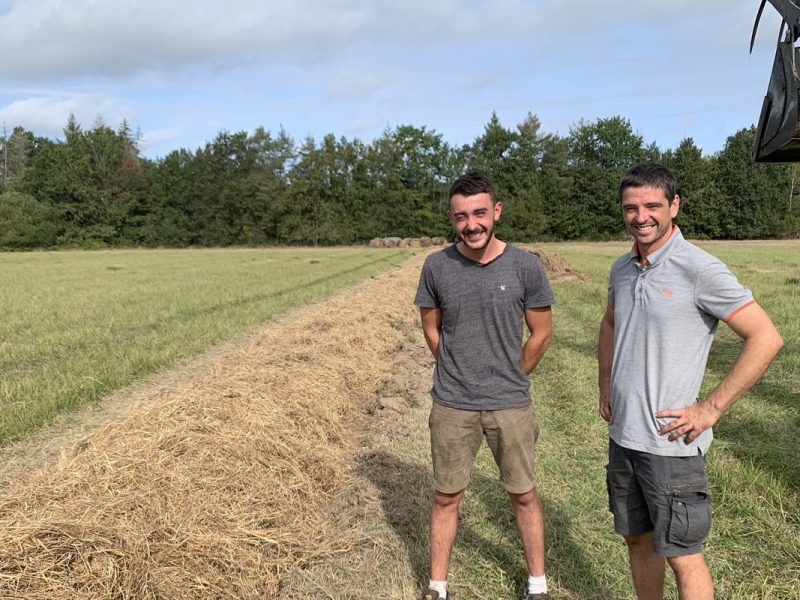 Damien et Quentin, agriculteurs